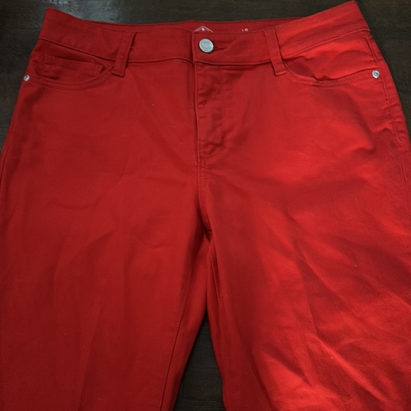 4 piece women’s lot of Spring/Summer Capris Cropped Pants Size 12/32/L - Picture 7 of 11